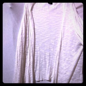 Long sleeve white cardigan/jacket